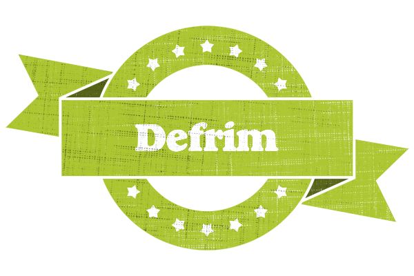 Defrim change logo