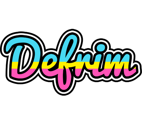 Defrim circus logo