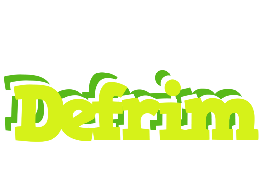 Defrim citrus logo