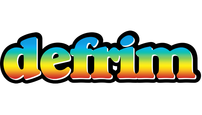 Defrim color logo