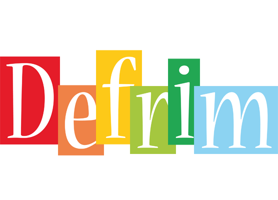 Defrim colors logo
