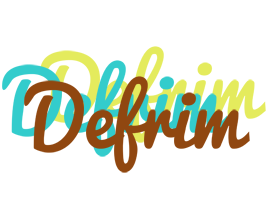 Defrim cupcake logo