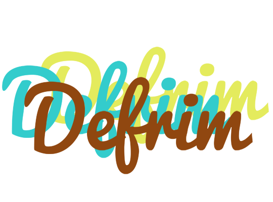 Defrim cupcake logo