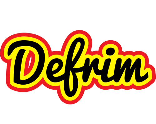 Defrim flaming logo
