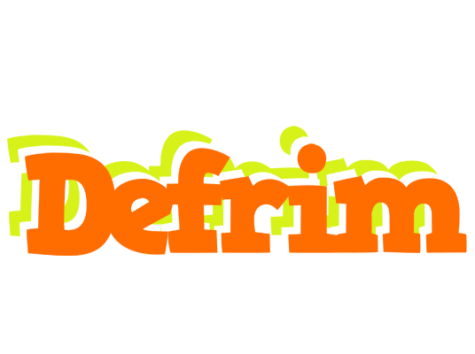 Defrim healthy logo