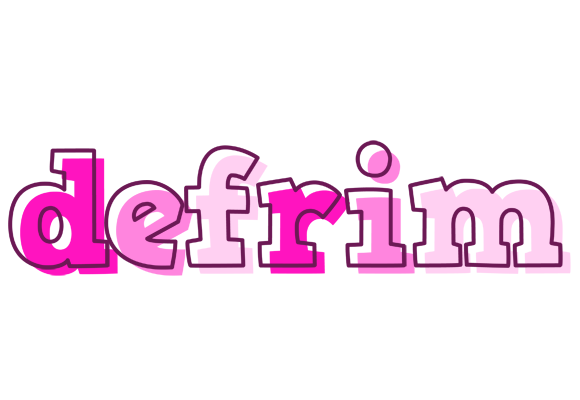 Defrim hello logo