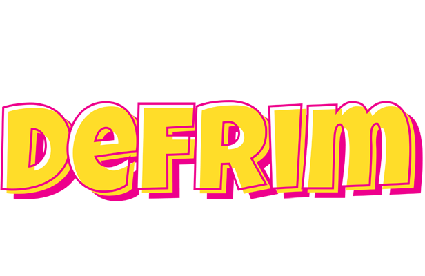 Defrim kaboom logo