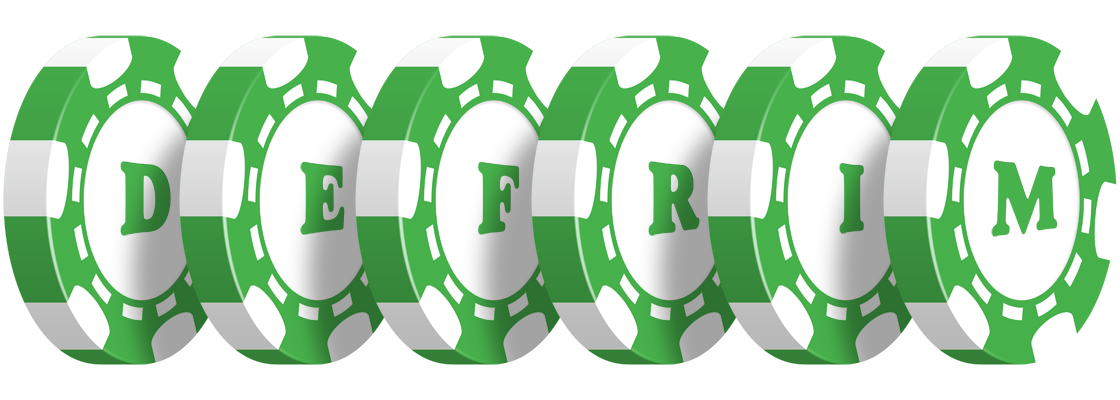 Defrim kicker logo