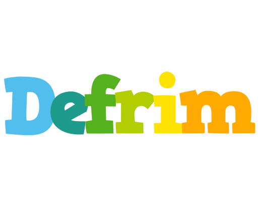 Defrim rainbows logo