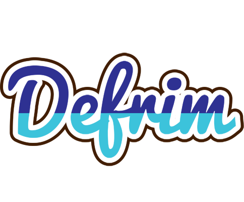 Defrim raining logo