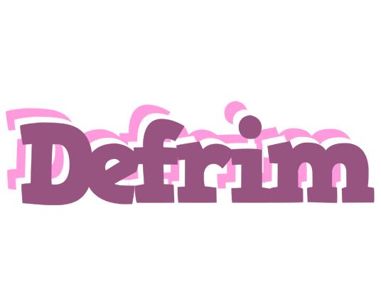 Defrim relaxing logo