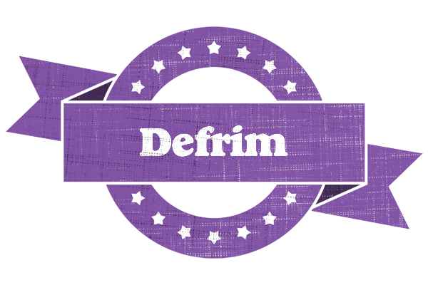 Defrim royal logo