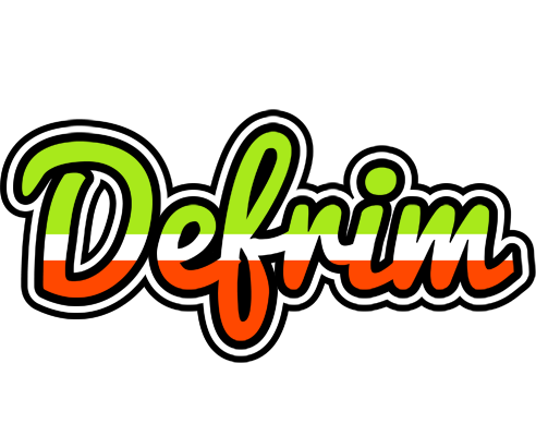 Defrim superfun logo
