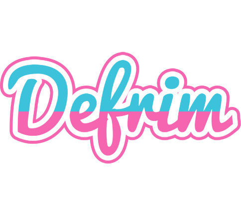 Defrim woman logo