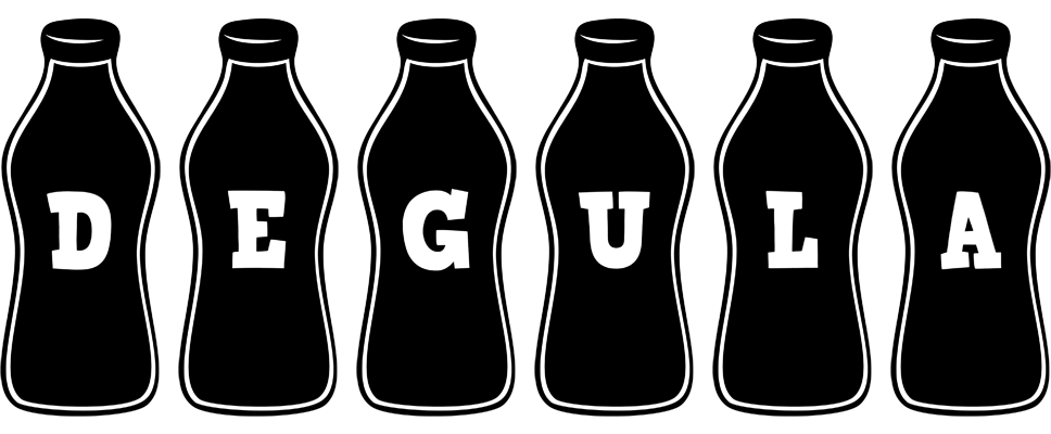 Degula bottle logo