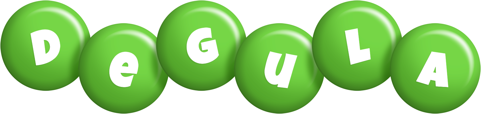 Degula candy-green logo