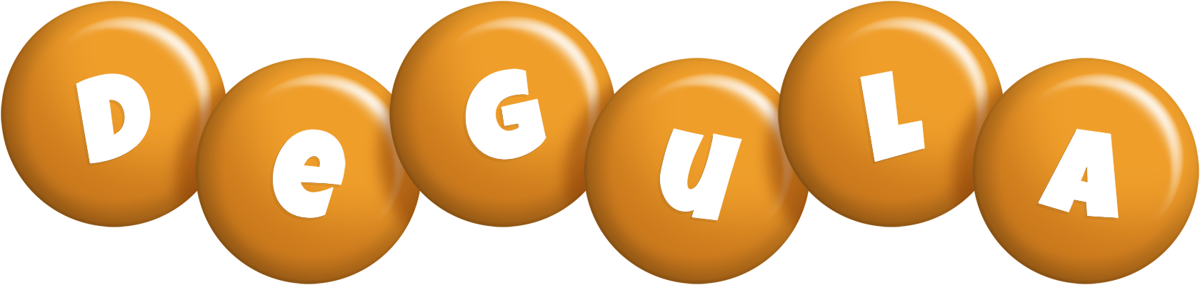 Degula candy-orange logo