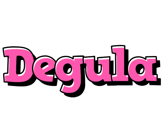 Degula girlish logo