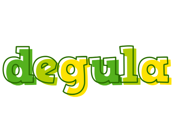 Degula juice logo