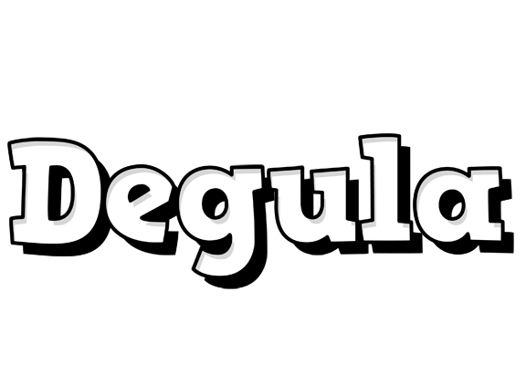 Degula snowing logo