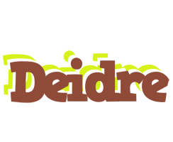 Deidre caffeebar logo