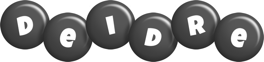 Deidre candy-black logo