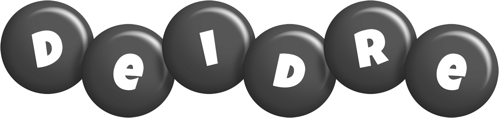 Deidre candy-black logo