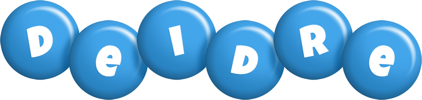 Deidre candy-blue logo