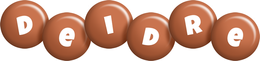 Deidre candy-brown logo