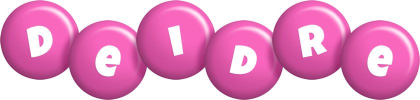 Deidre candy-pink logo