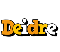 Deidre cartoon logo