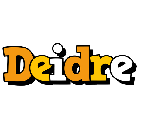 Deidre cartoon logo