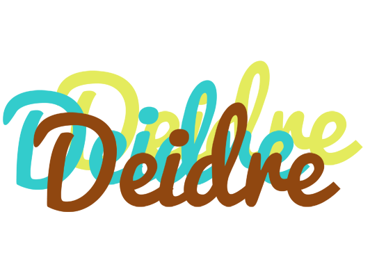 Deidre cupcake logo