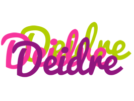 Deidre flowers logo