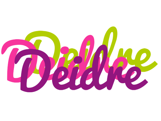 Deidre flowers logo
