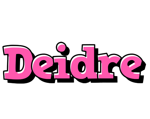Deidre girlish logo