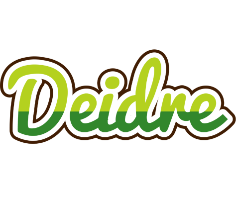 Deidre golfing logo