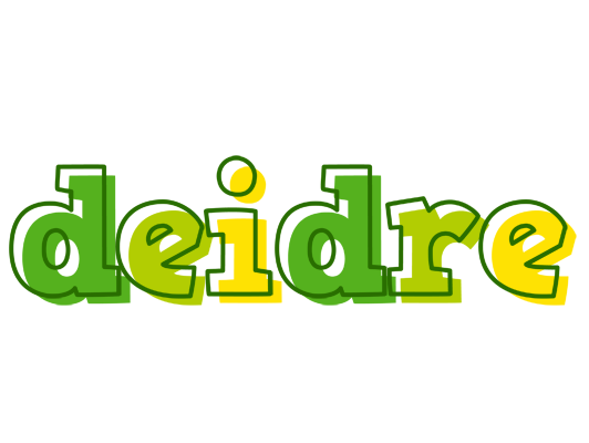 Deidre juice logo