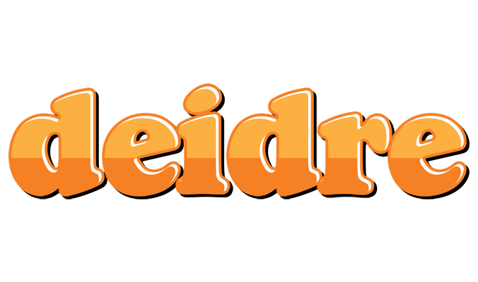 Deidre orange logo