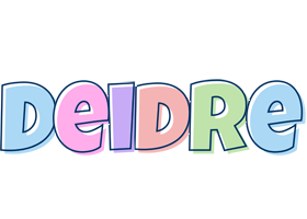 Deidre pastel logo