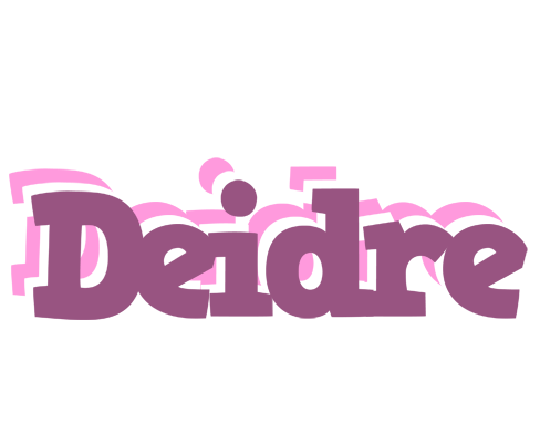 Deidre relaxing logo