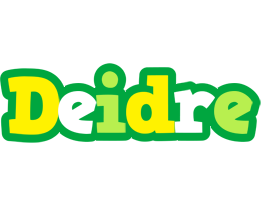 Deidre soccer logo