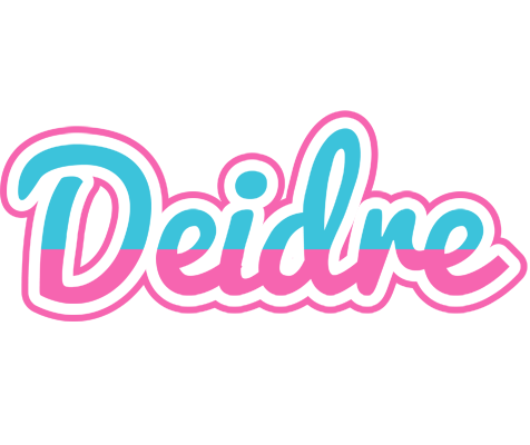 Deidre woman logo