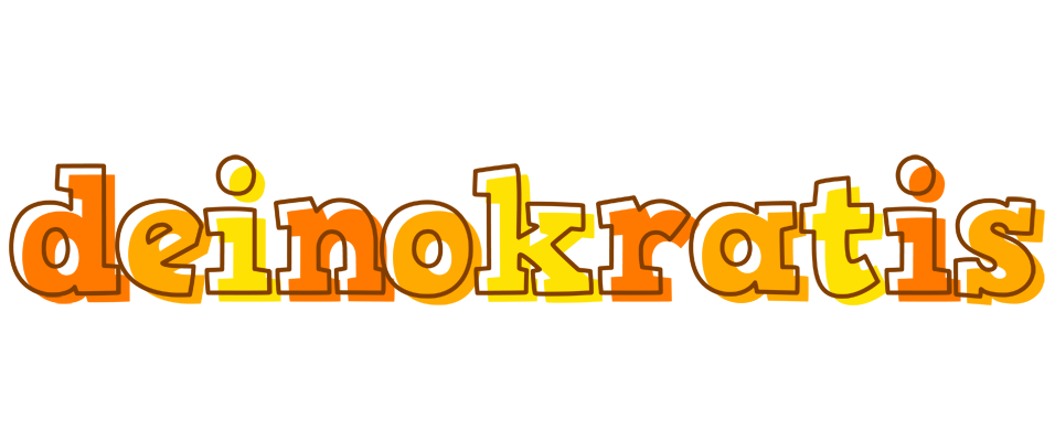 Deinokratis desert logo
