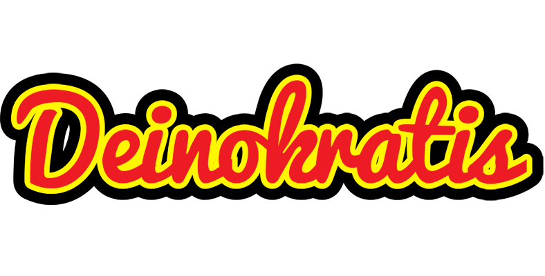 Deinokratis fireman logo