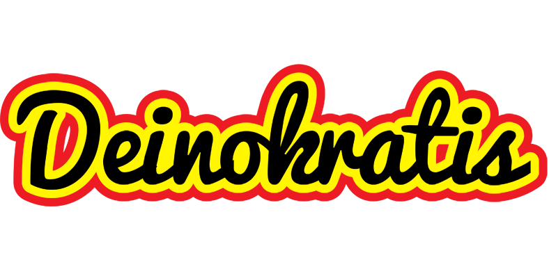 Deinokratis flaming logo