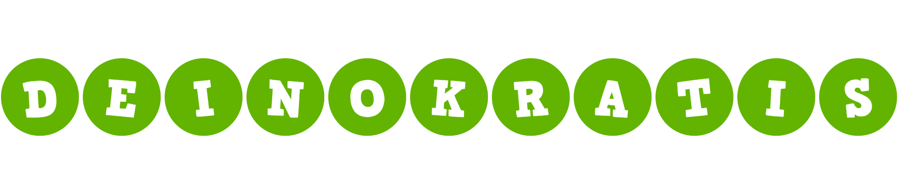 Deinokratis games logo