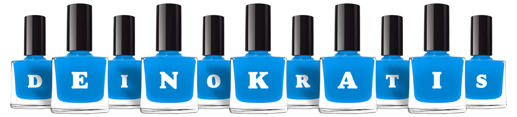 Deinokratis glossy logo