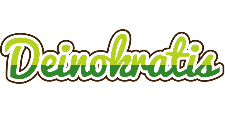 Deinokratis golfing logo