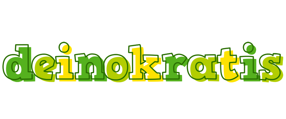 Deinokratis juice logo